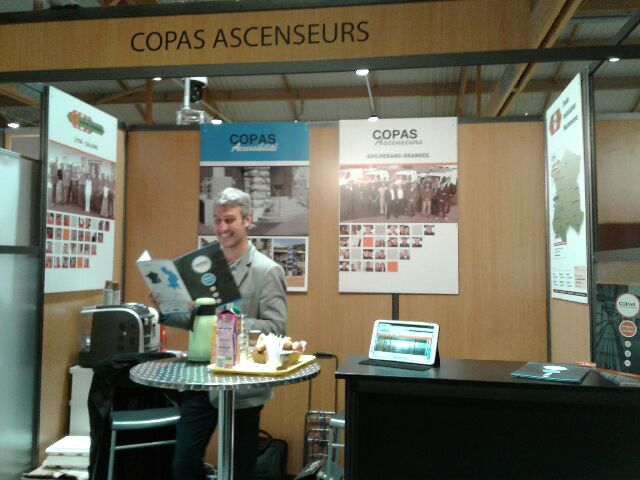 COPAS ASCENSEURS Salon des maires de la drome 2017