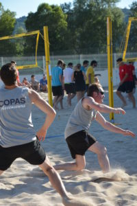 beach volley copas ascenseurs