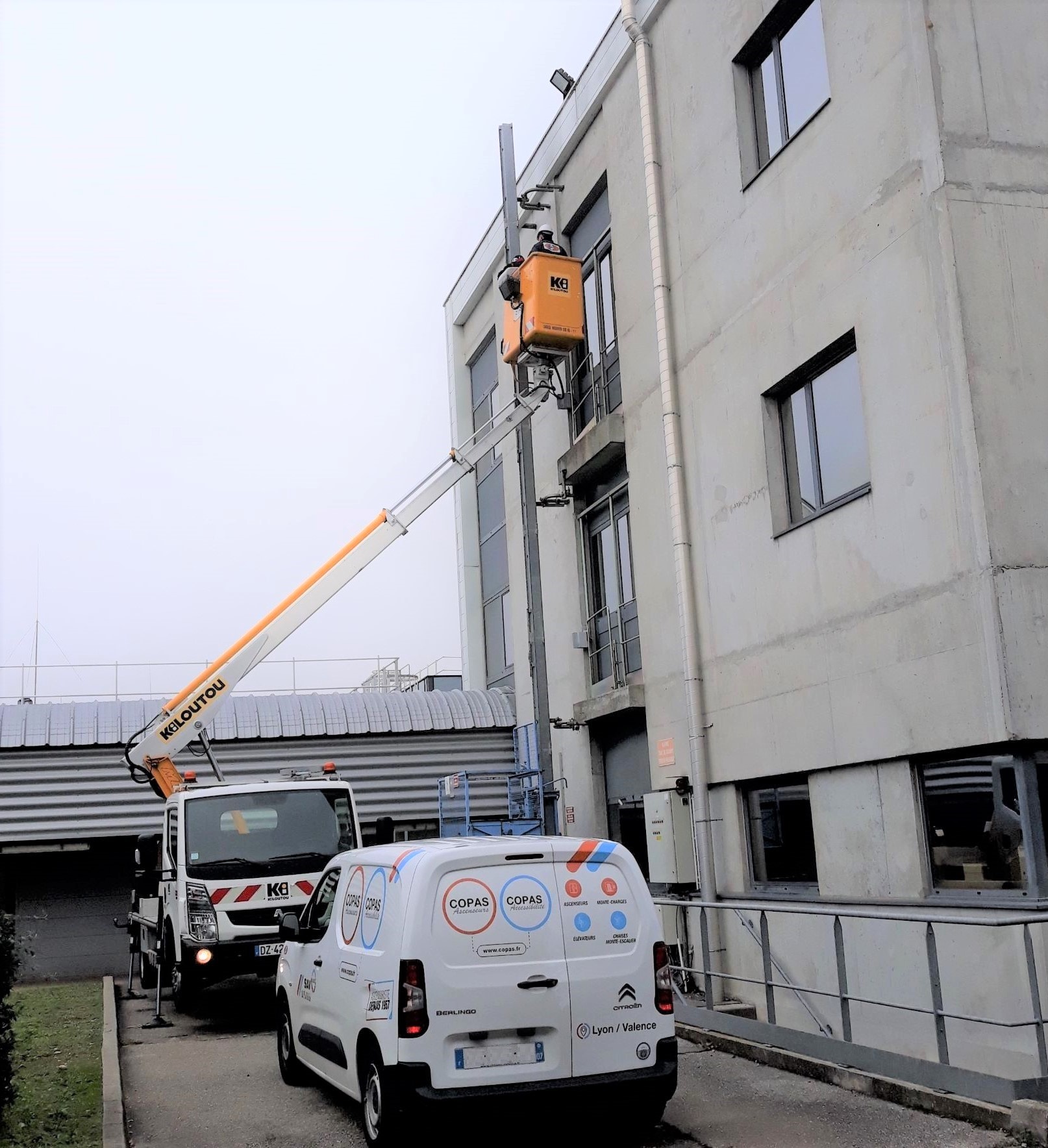 COPAS Ascenseurs -Markem Imaje- Bourg les Valence